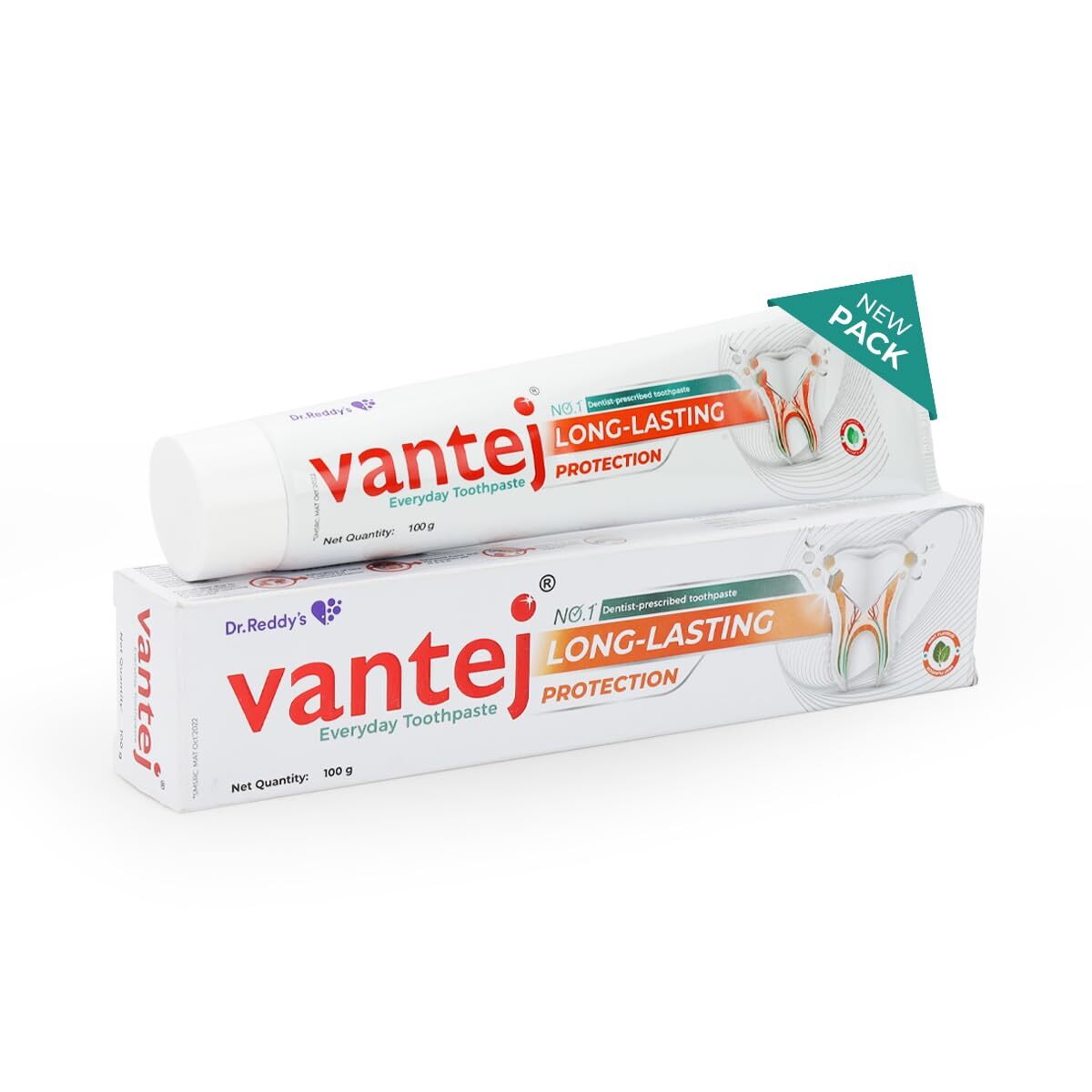 Vantej : Sensitivity Protection Toothpaste| 100 Grams| Long Lasting Sensitivity