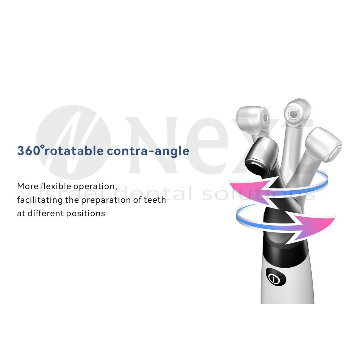Dental DTE Woodpecker original Endo Free Dental Brushless Endo Motor 6:1 Contra