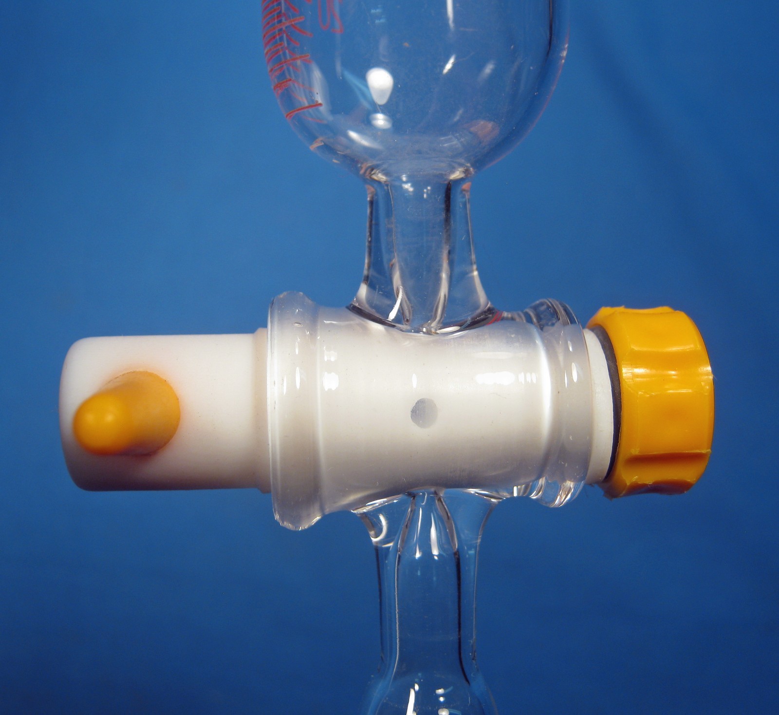 KONTES 25 ML ADDITION FUNNEL TEFLON STOPCOCK 14/20 FREE SHIPPING 57
