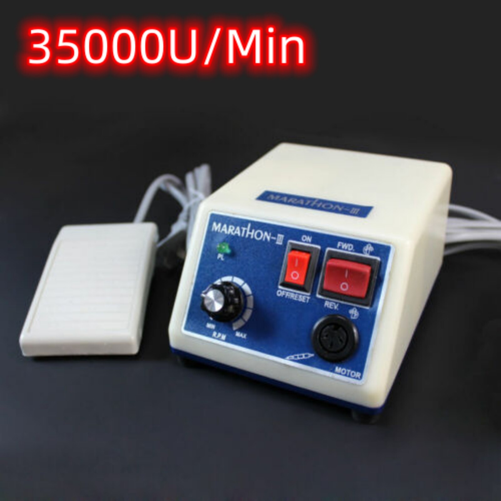 Dental Lab Marathon Electric N3 Micromotor Polisher Speed Control Box Motor USA