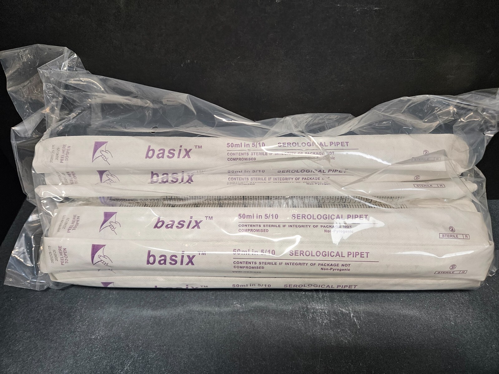 Fisher Scientific Serological Pipet 50 ml PS Case of 100 Pipettes