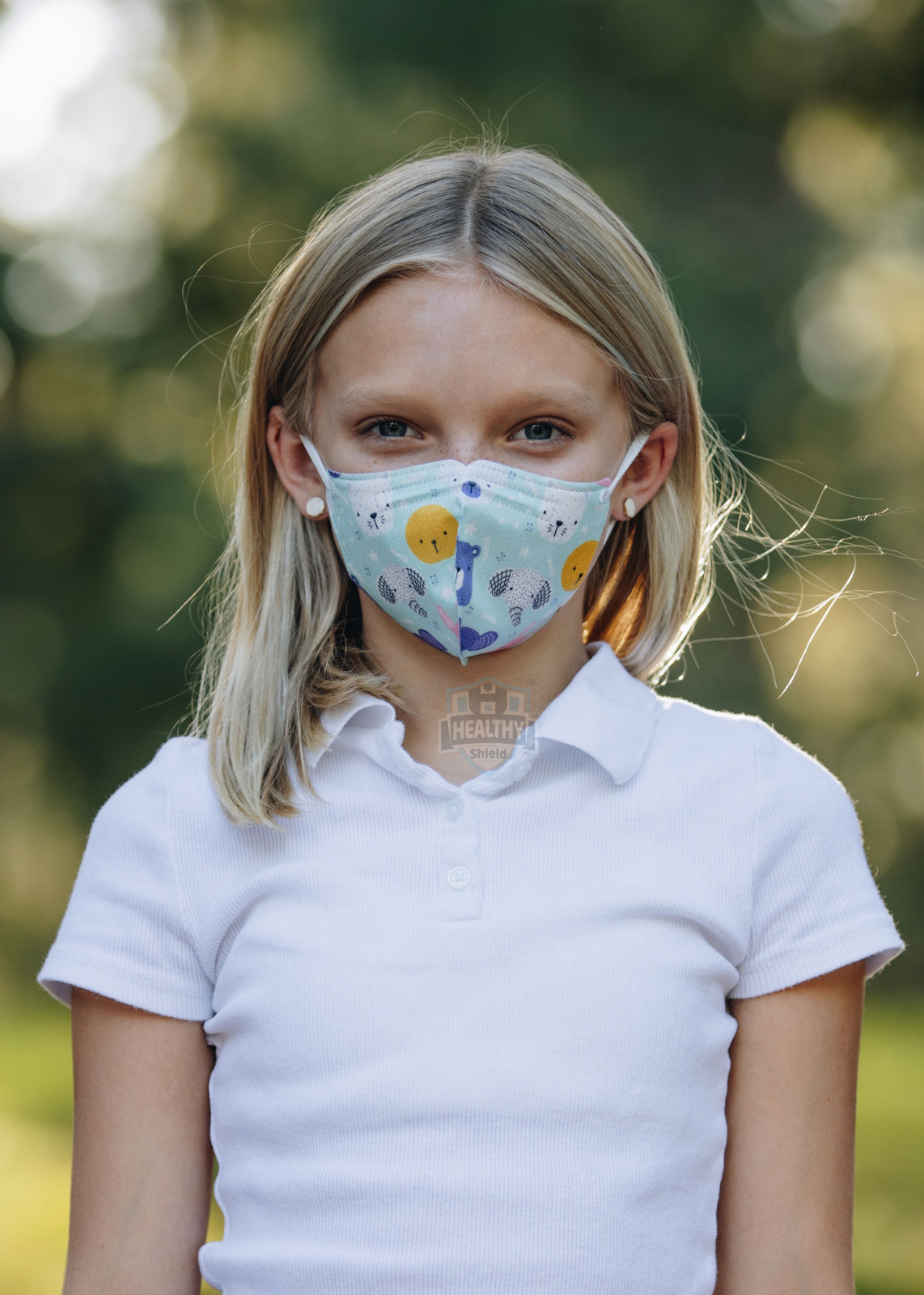 50Pcs Cartoon Kids BFE 95% Protective 4 Layer Disposable Face Mask For Boy Girls
