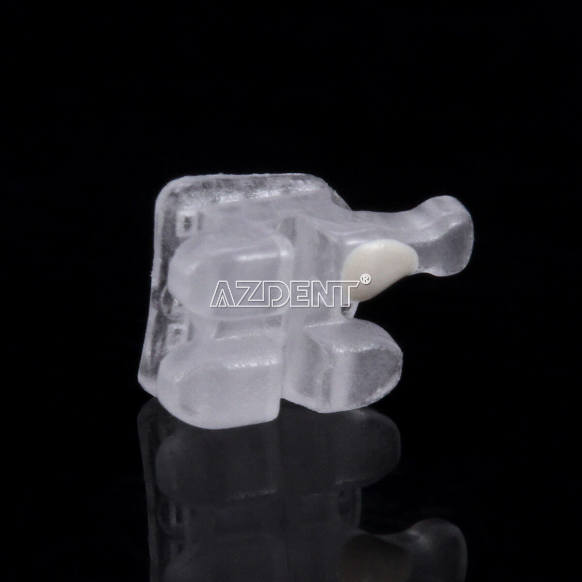 AZDENT Dental Orthodontic Clear Ceramic Brackets Braces Roth. 022 Hooks 3 4 5