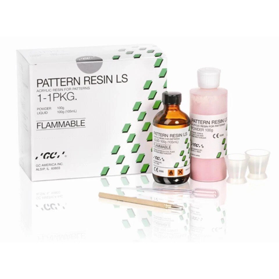 NEW DENTAL GC PATTERN RESIN LS SELF-CURING, ACRYLIC RESIN MATERIAL (Free Ship)