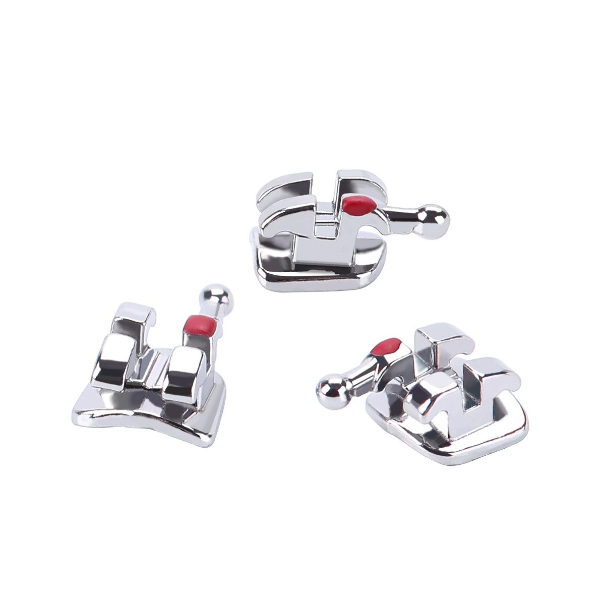 Dental Braces Metal Brackets Orthodontic Mini Roth/MBT .018/.022 Hooks 3-4-5