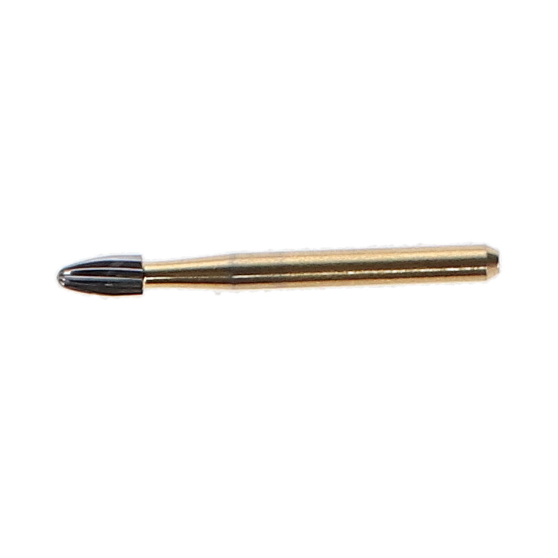 House Brand Dentistry 401261 FG #7406 12-Blade Egg Trimming Finishing Burs 100Pk