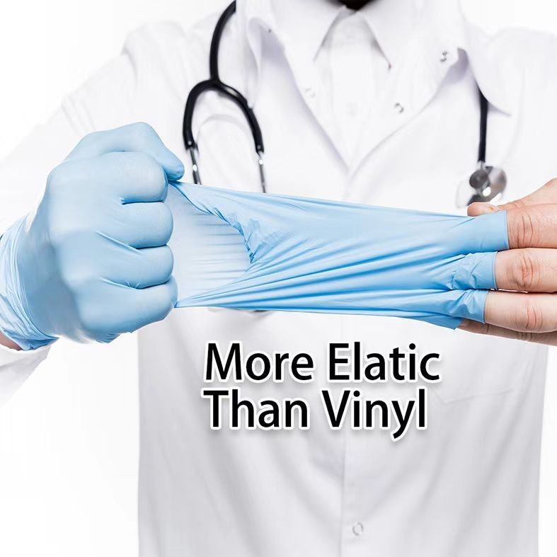 Disposable Nitrile Gloves 100pcs – Powder & Latex Free For Medical & Home Use