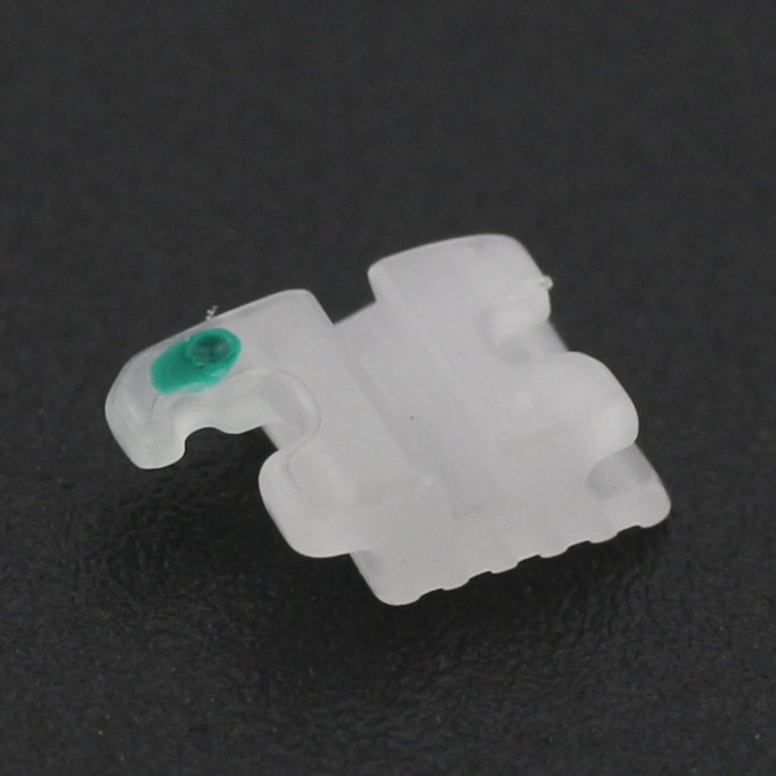 Dental Orthodontic Ceramic Brackets Braces Sapphire Roth MBT 022 345 Hooks 5-5
