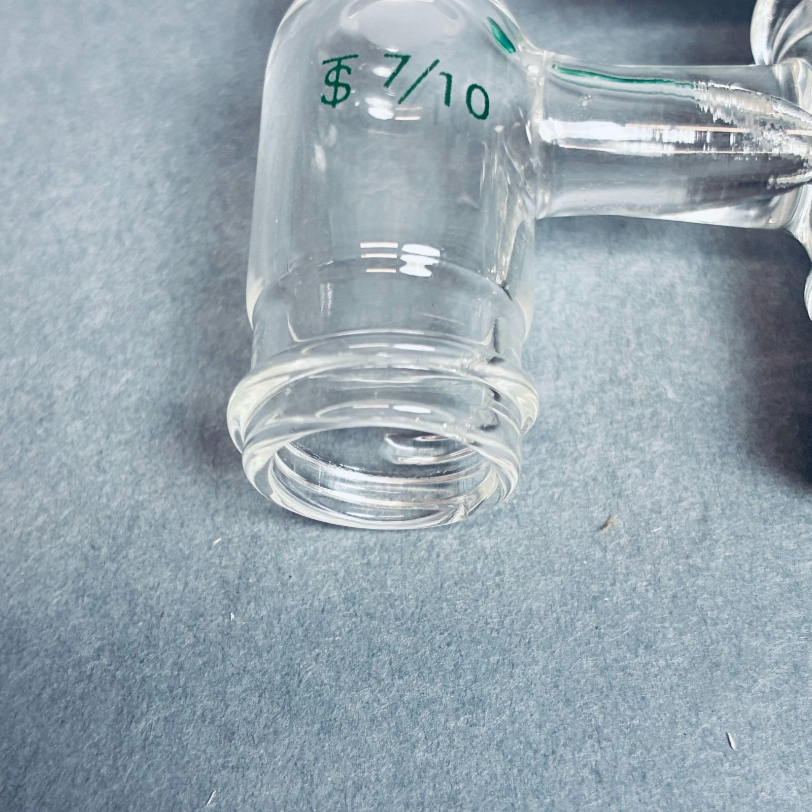 Chemglass Vacuum Adapter 7/10 Outer Joint 20-400 GPI Thread with PT