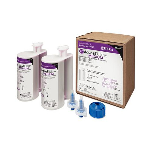Dentsply 678682 Aquasil Ultra+ Monophase Regular Set VPS Cartridges 2/Pk