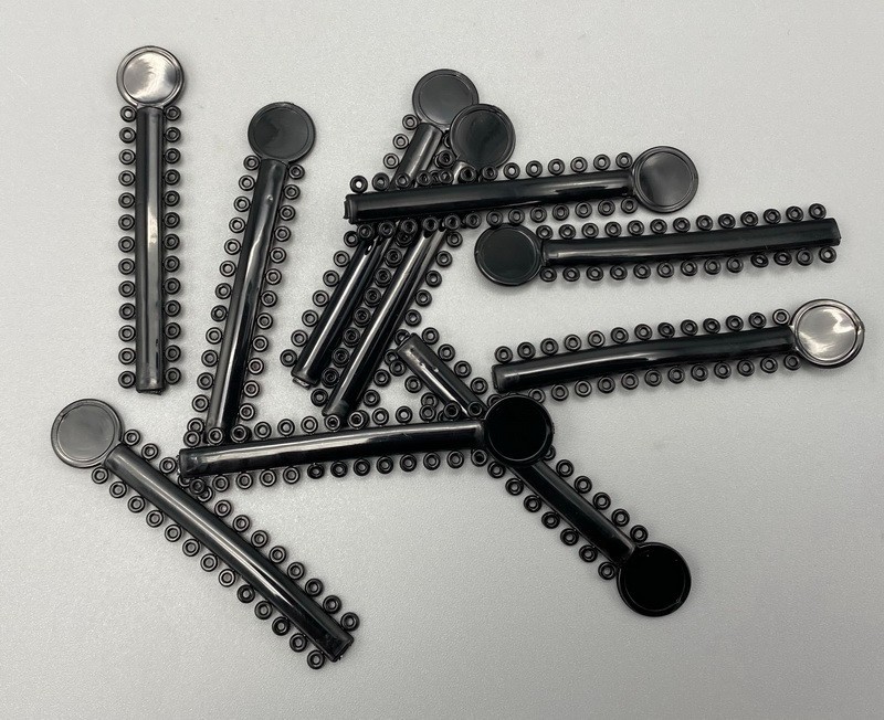 1040Pcs Dental Orthodontic Elastic Ligature Ties Rubber Bands for Brackets Brace
