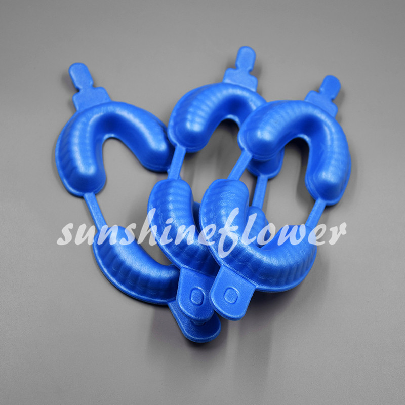 Dental Fluoride Disposable Dual Arch Trays Gel Foam 3 Sizes S/ M /L Select