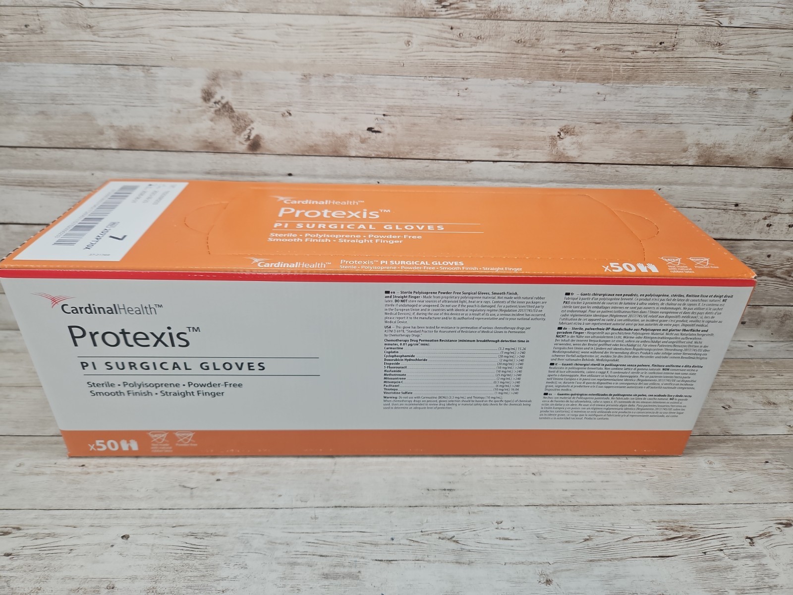 Protexis PI Surgical Gloves Cardinal Health *1 Box 50 Pair* Size: 7 *Exp: 8-26*