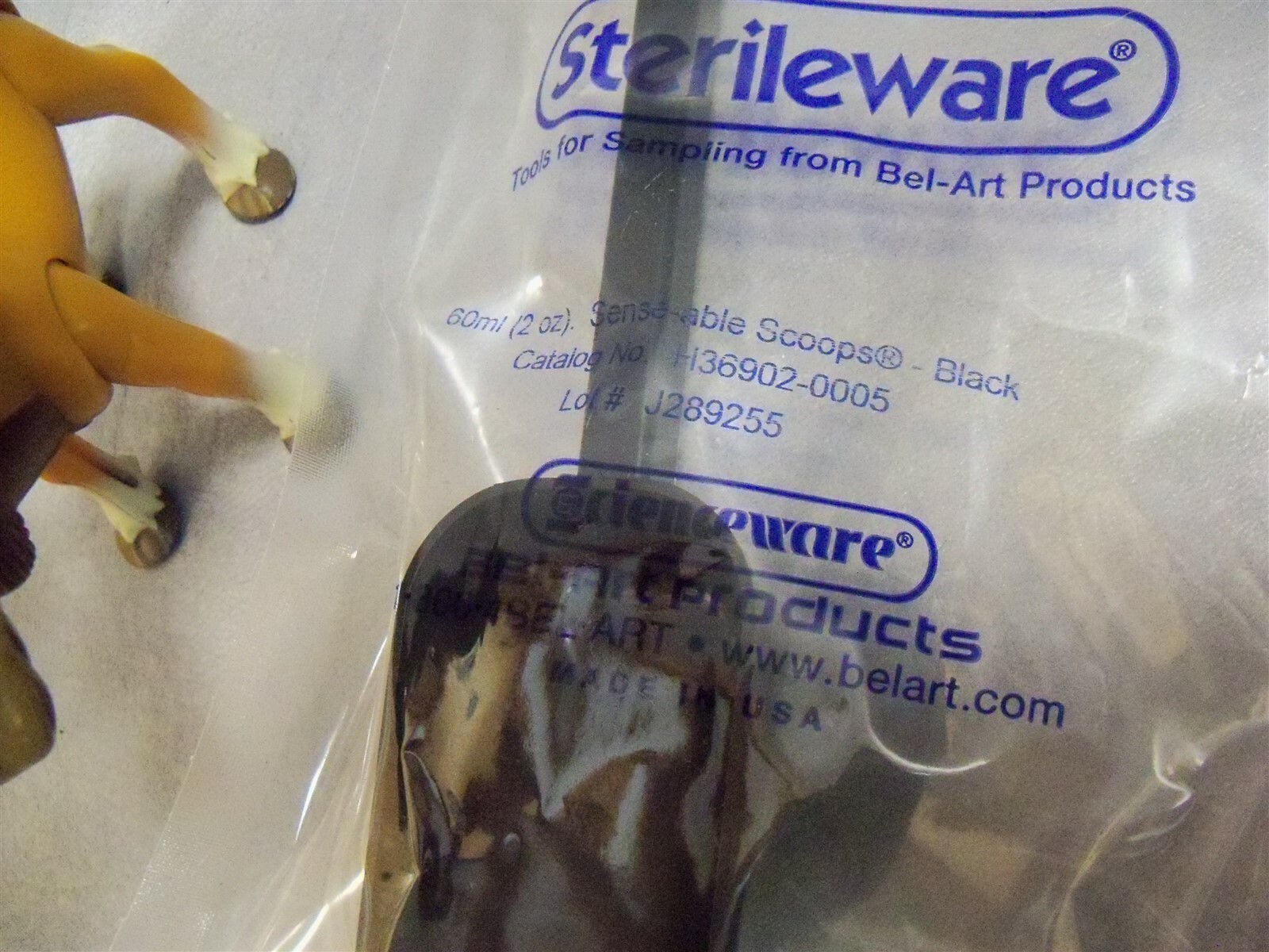 H36902-0005 Sterileware Scoop 60ml 2oz Metal Detectable Sampling Spoon Lot of 70