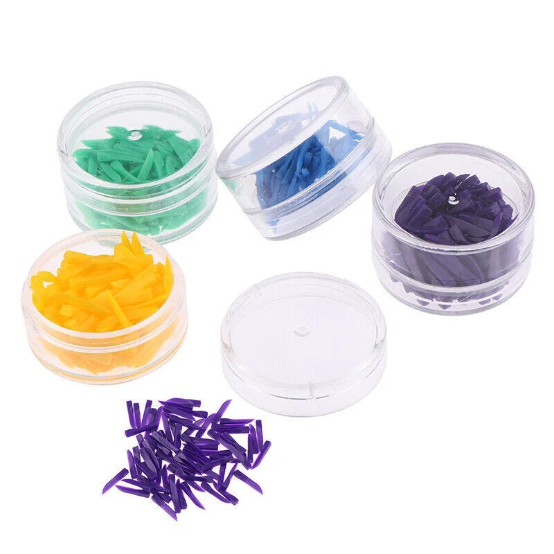 100Pcs/Box Dental Disposable Plastic Interdental Composite Diastema Wedges