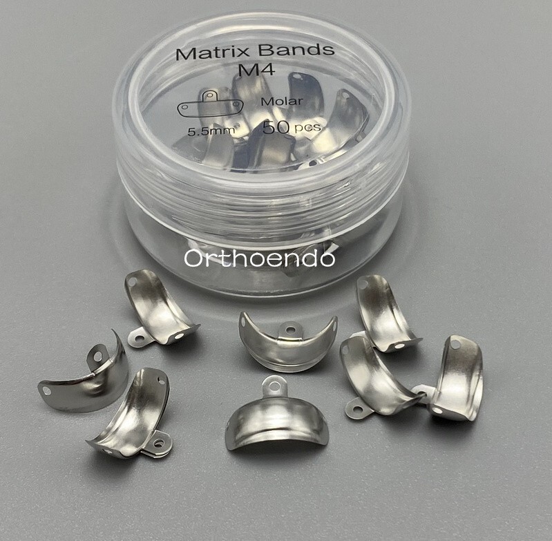 Dental Sectional Matrix Bands Metal Sectional Contoured Matrice for Tooth Repair
