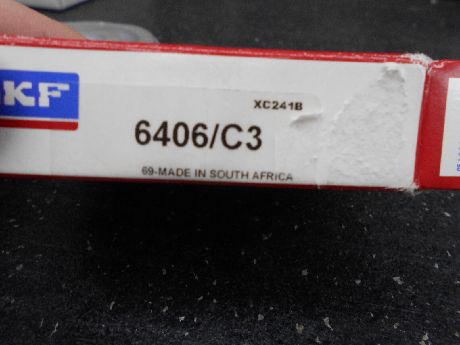 SKF 6406/C3 90mm x 23mm 30mm BORE DEEP GROVE BALL BEARING