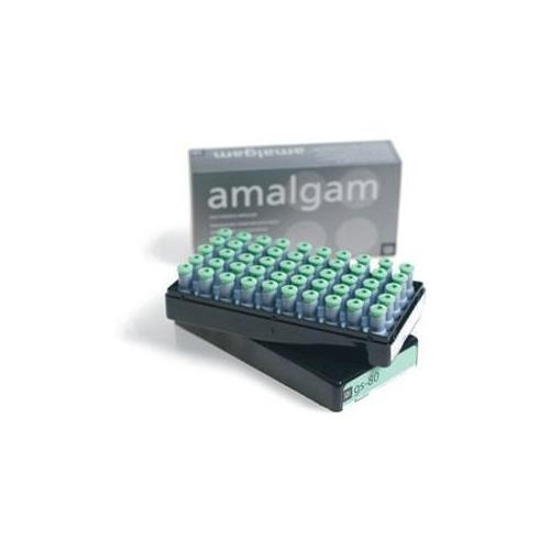 SDI 4411303 GS-80 1 Spill Regular Set Phase Alloy Amalgam Capsules 400 mg 50/Pk