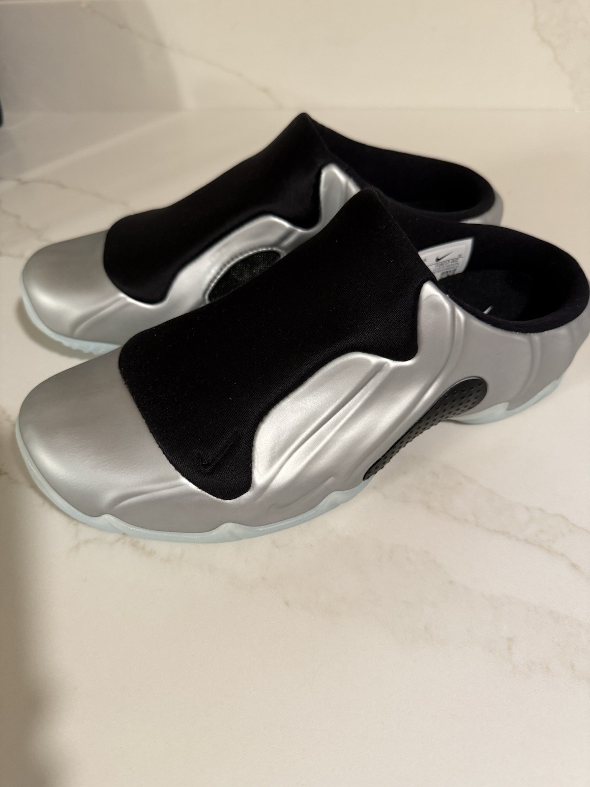 Nike Clogposite Shoes Chrome Black Ice FQ8257-002 Men’s Sizes 7