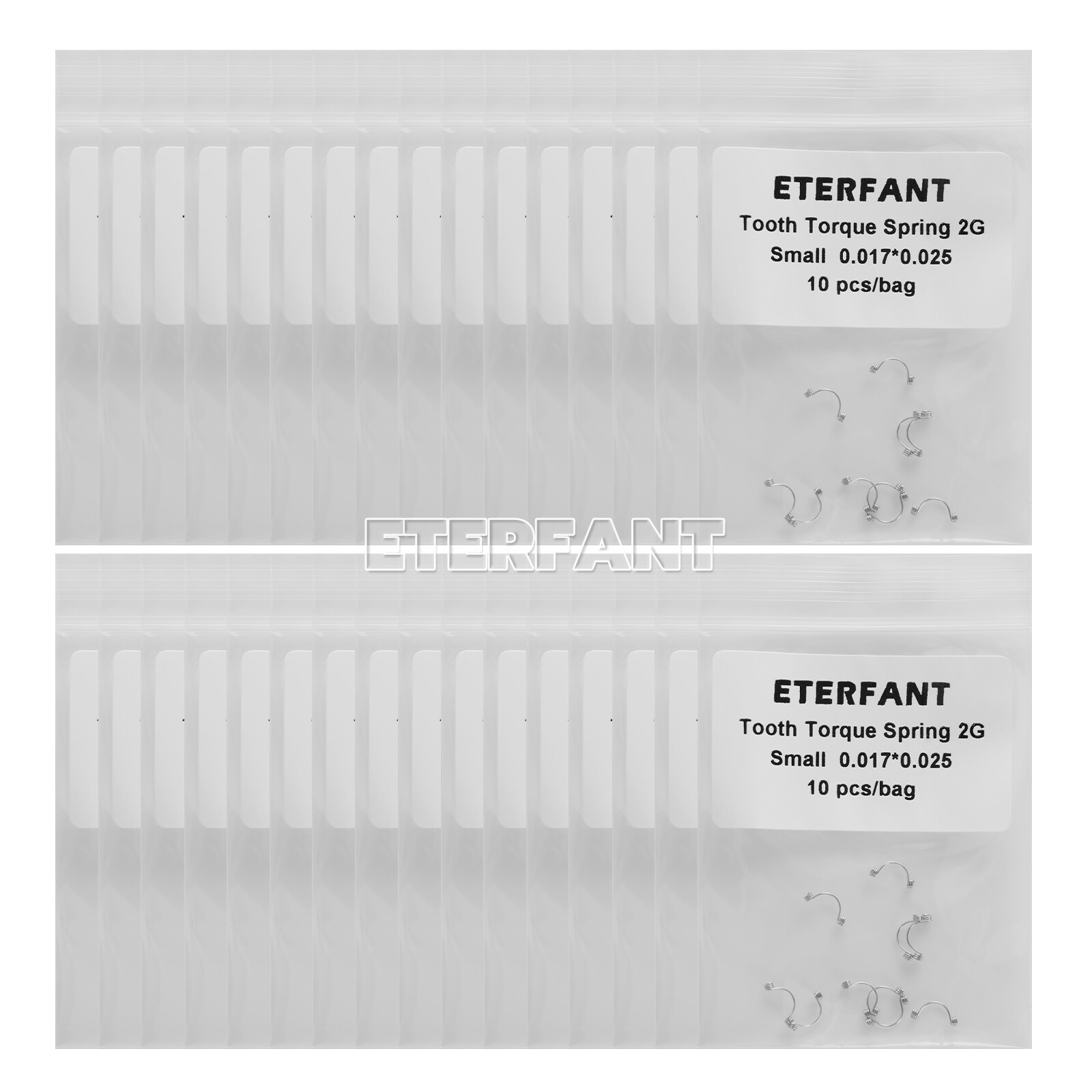 ETERFANT Dental 10PCs/bag Ortho Teeth Anterior Torque Springs Small/Medium/Large