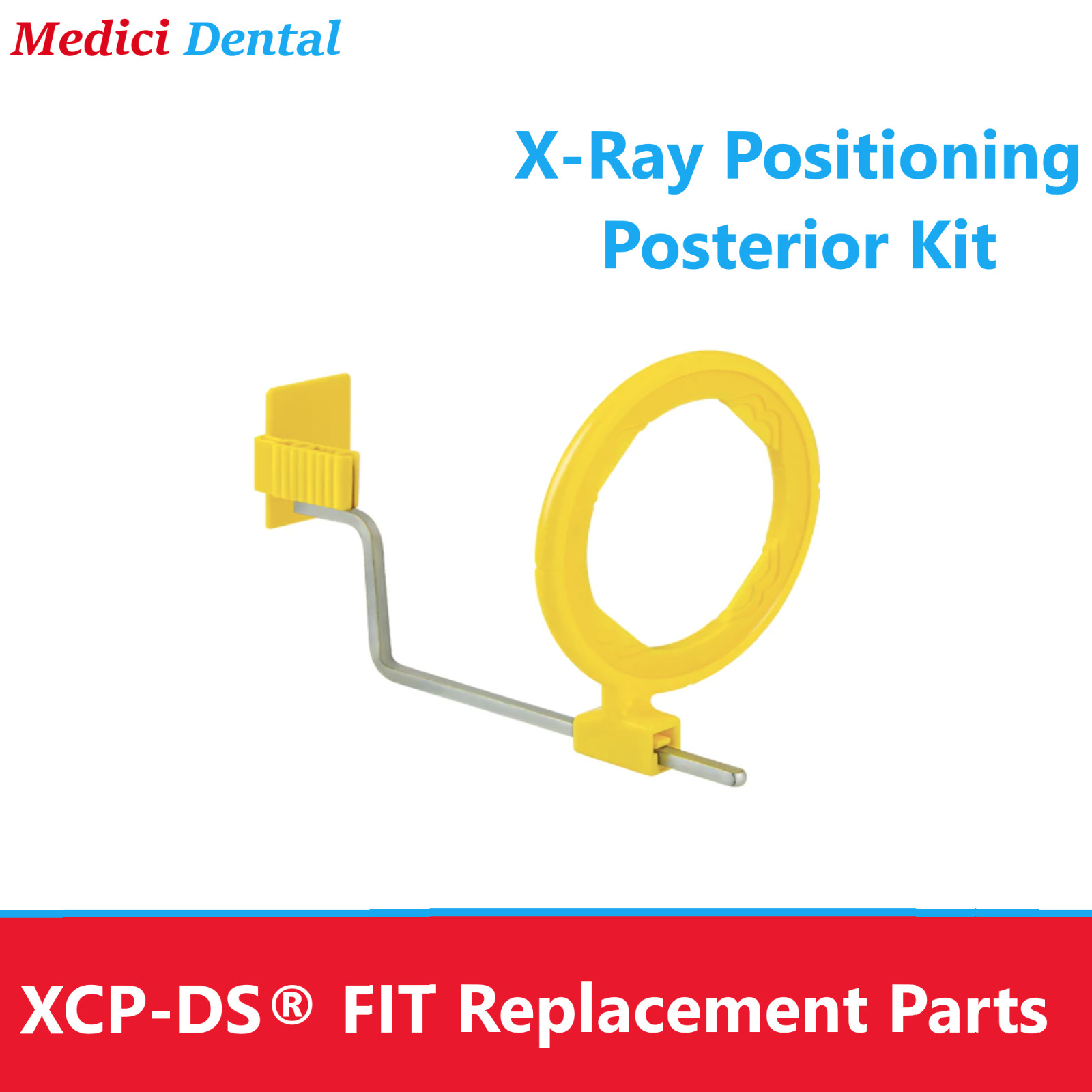 Dental XRay XCP Rinn Xios Plus Posterior Sensor Holder Kit: Arm Ring, Biteblocks