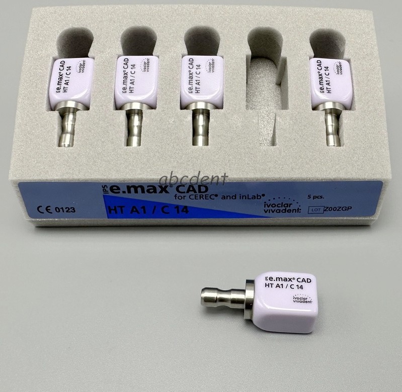 Dental Class Ceramic Blocks Cube Veneer LT HT A1 A2 A3 IPS C14 Emax CAD CEREC