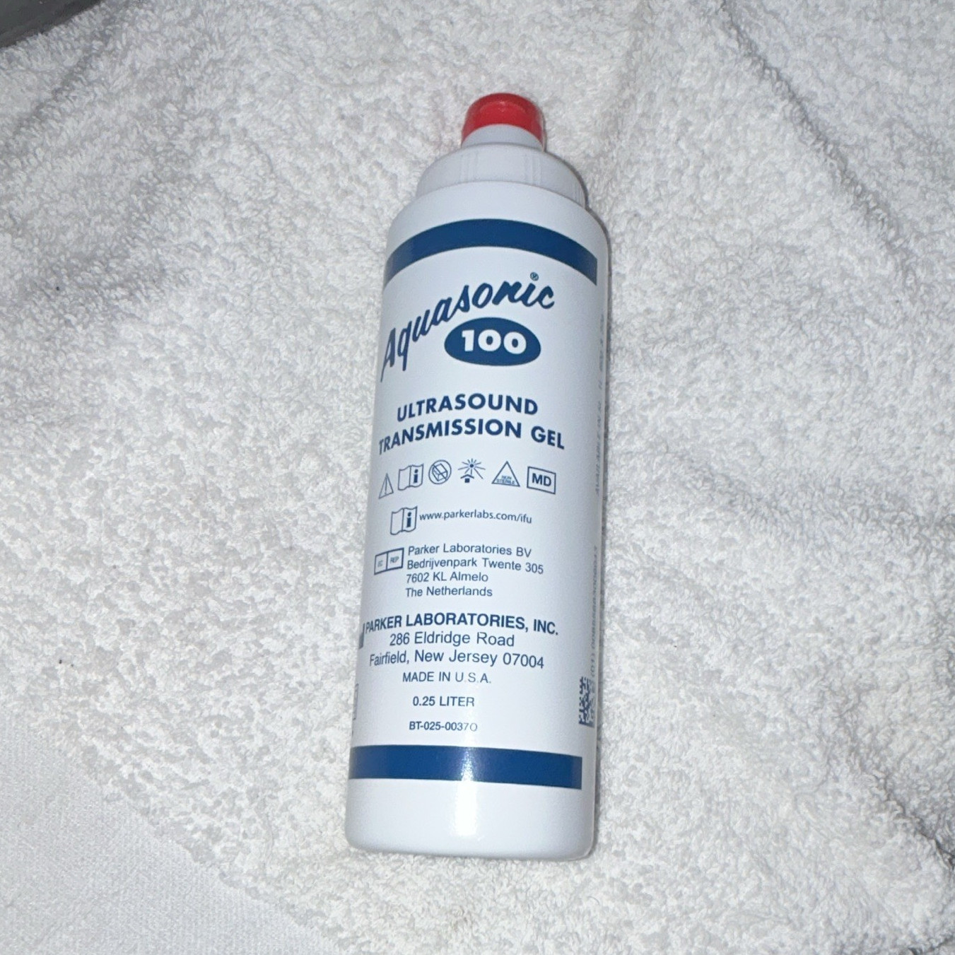 Parker Laboratories Aquasonic 100 Ultrasound Transmission Gel 0.25 Liter