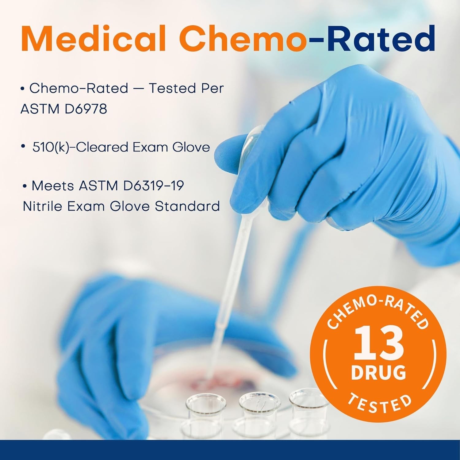 Medical Soft Max Nitrile Exam Gloves, 1000 Pcs Latex-Free Powder-Free Food Sa…