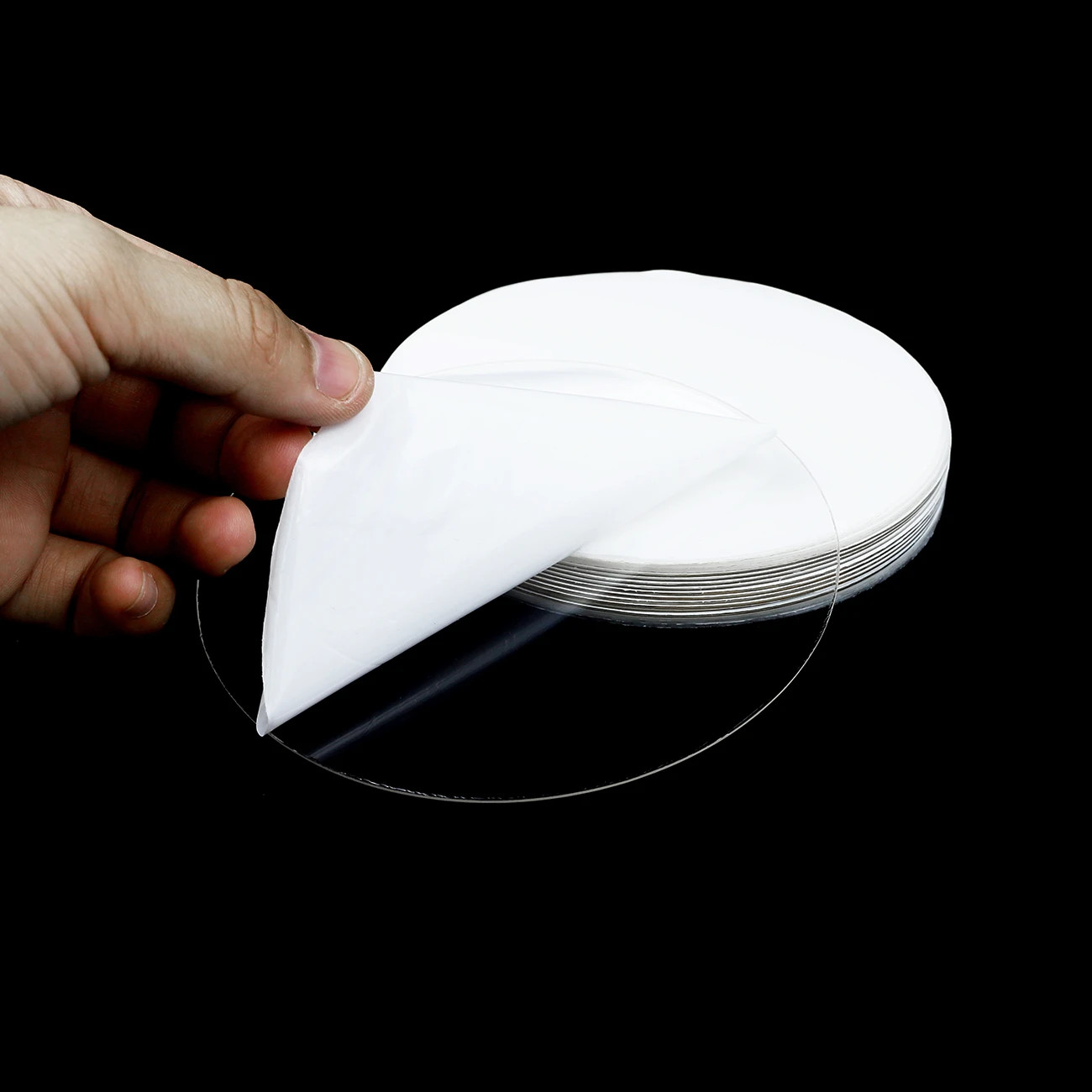 Dental Thermoforming Material Round Hard Vacuum Forming Sheet Splint 2.0mm USA