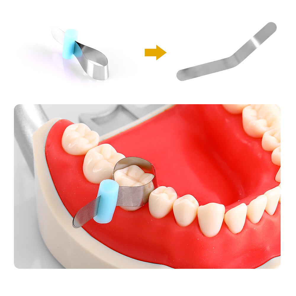 Tofflemire Matrix Band Dental Automatrix Sectional Contoured Matrice Retainer
