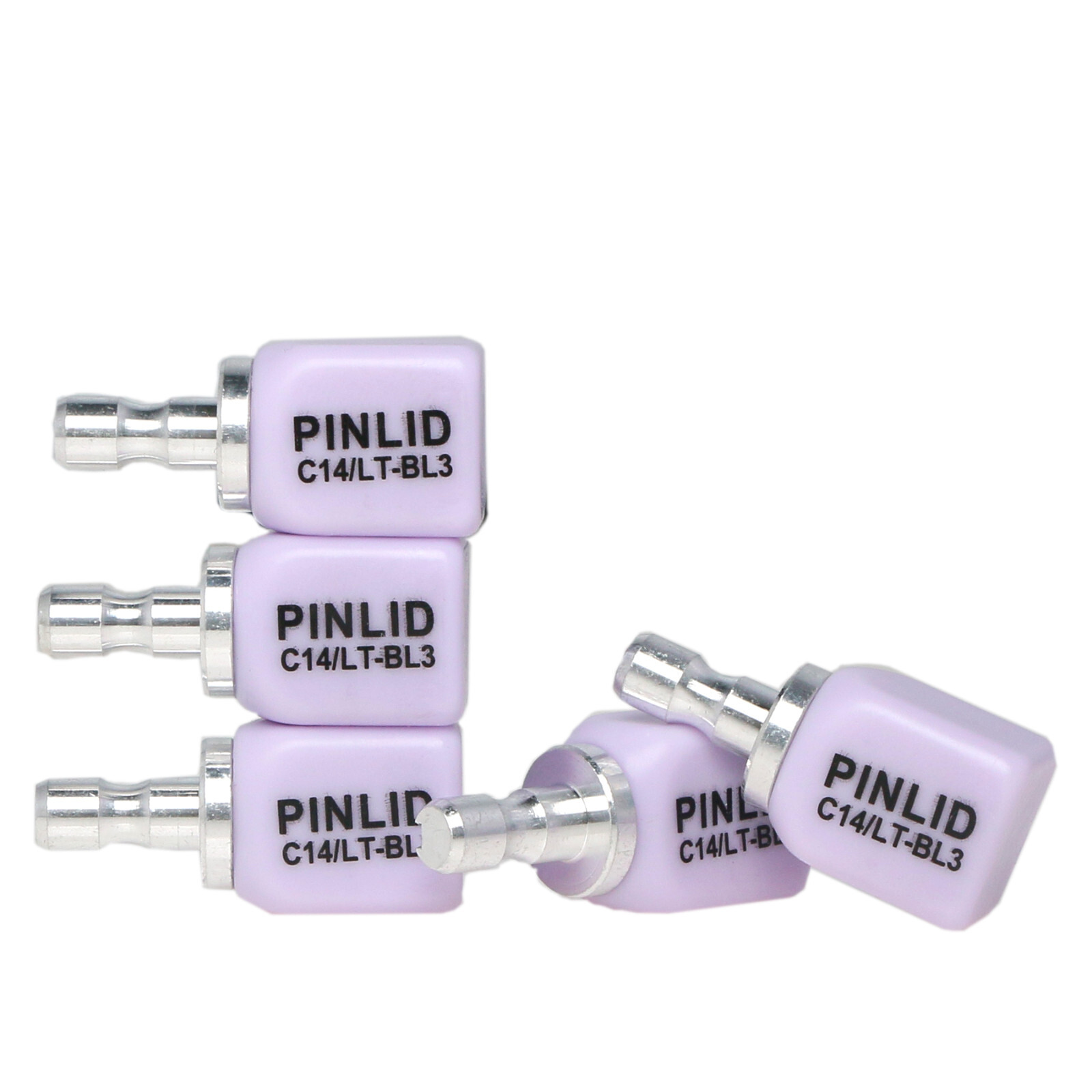 US 5Pcs LT Dental C14 Glass Ceramic Lithium Dislicate Blocks Cerec Emax CAD CAM