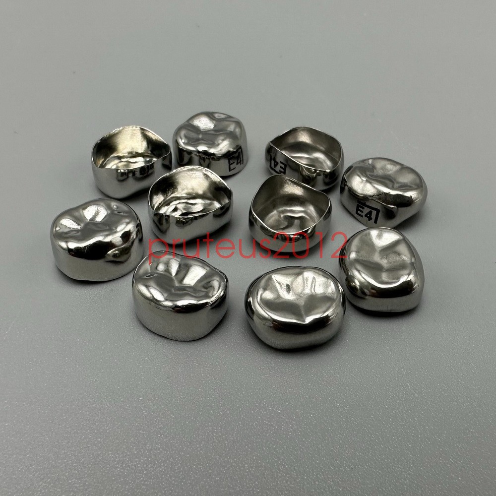 Dental Stainless Steel Primary Pediatric Pedo Molar Crowns Baby Kids Teeth Crown