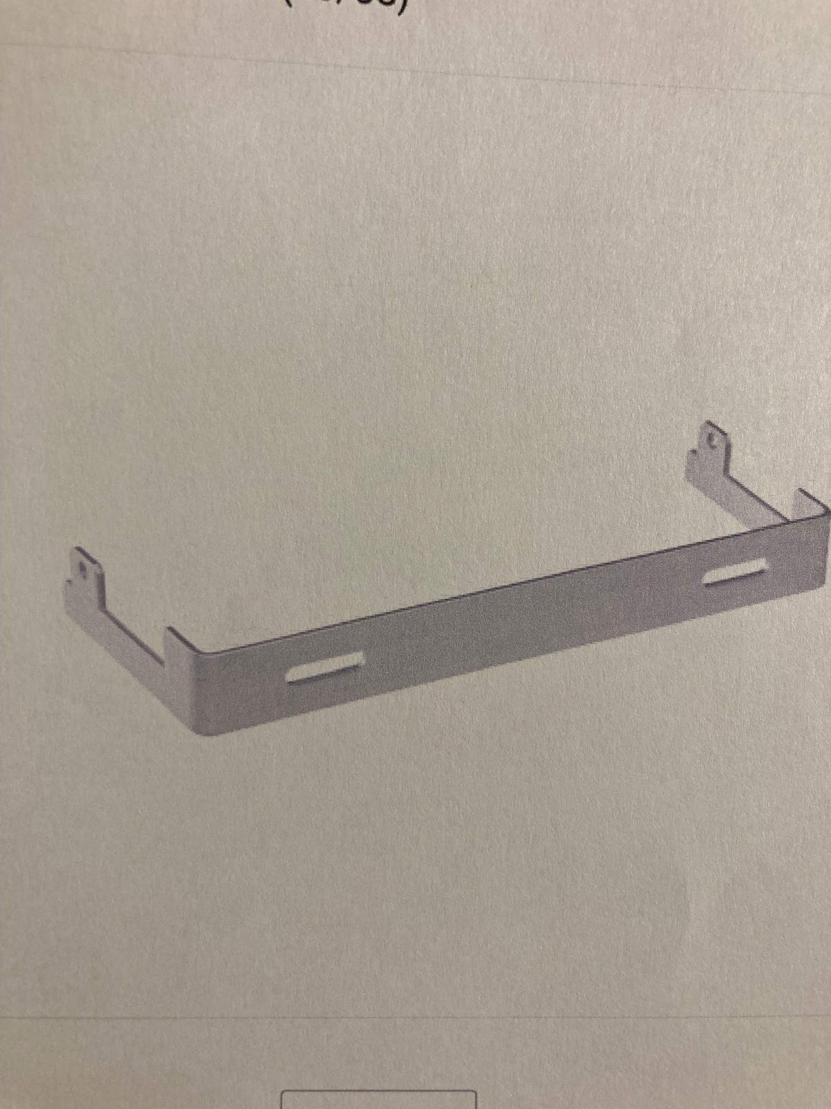 Cardinal Health 8881676012 Sharps Wall Mount Bracket-Aluminum Each