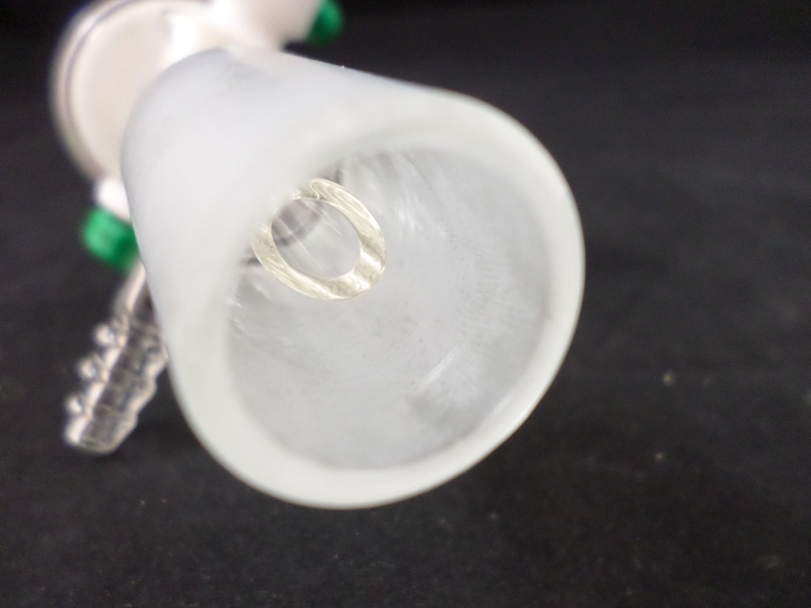 CHEMGLASS Glass 100mL C Frit Solid Phase Peptide Synthesis Vessel GL-25 24/40
