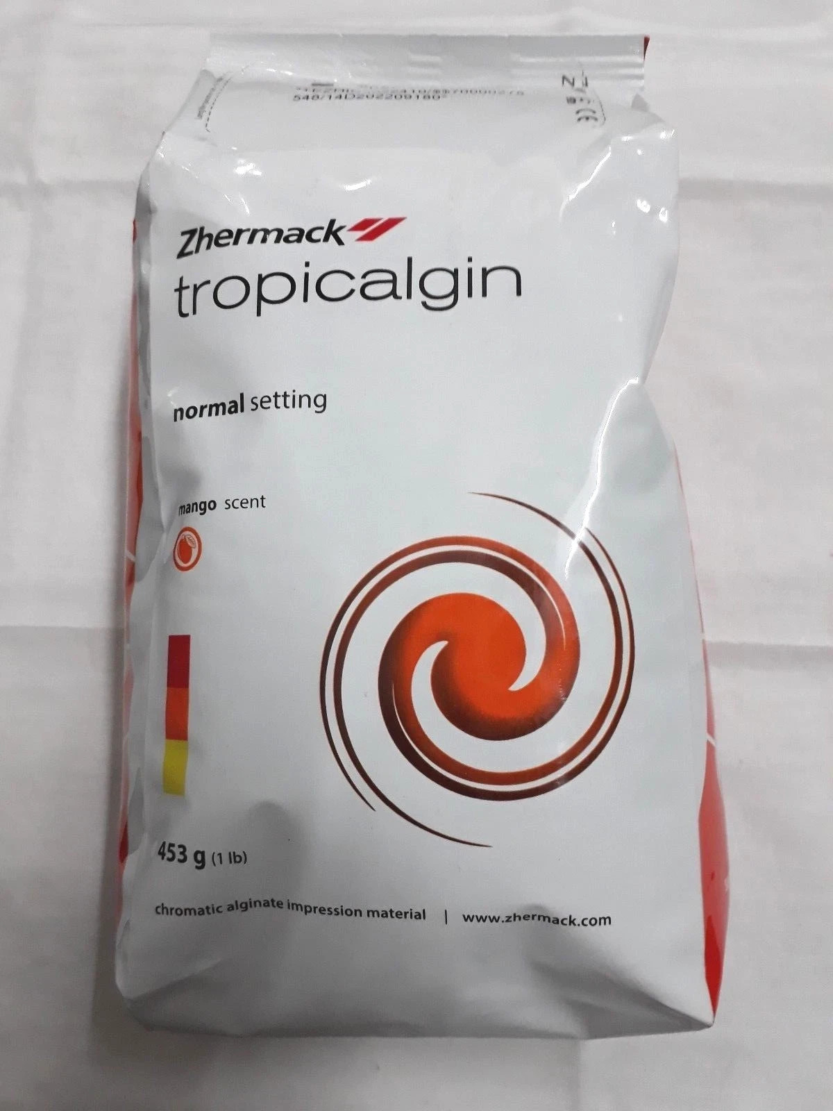 Zhermack Tropicalgin Alginate Impression Material Fast Set Mango Flavor 453gm