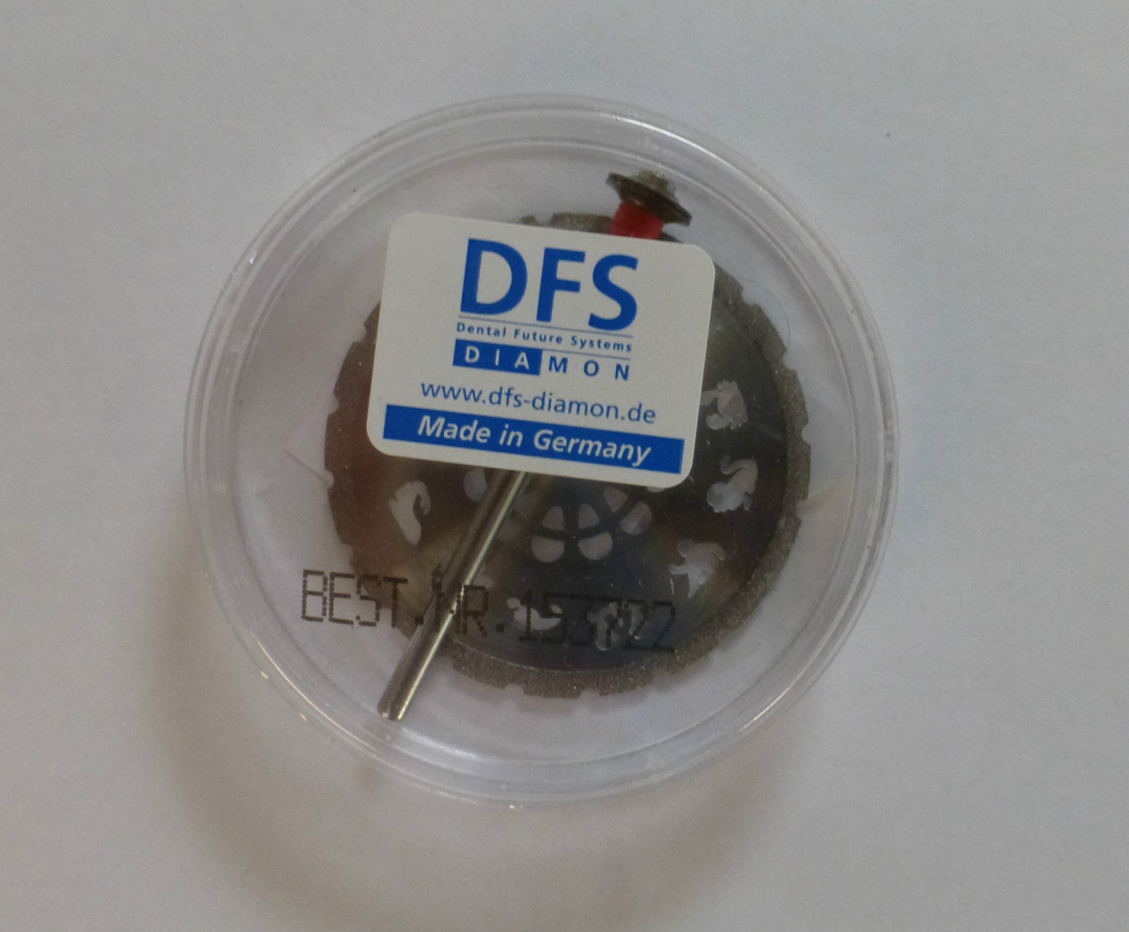Dental Lab PLASTRO DFS Diamon Plaster Stone cutting Disc 37X0.26 mm Germany