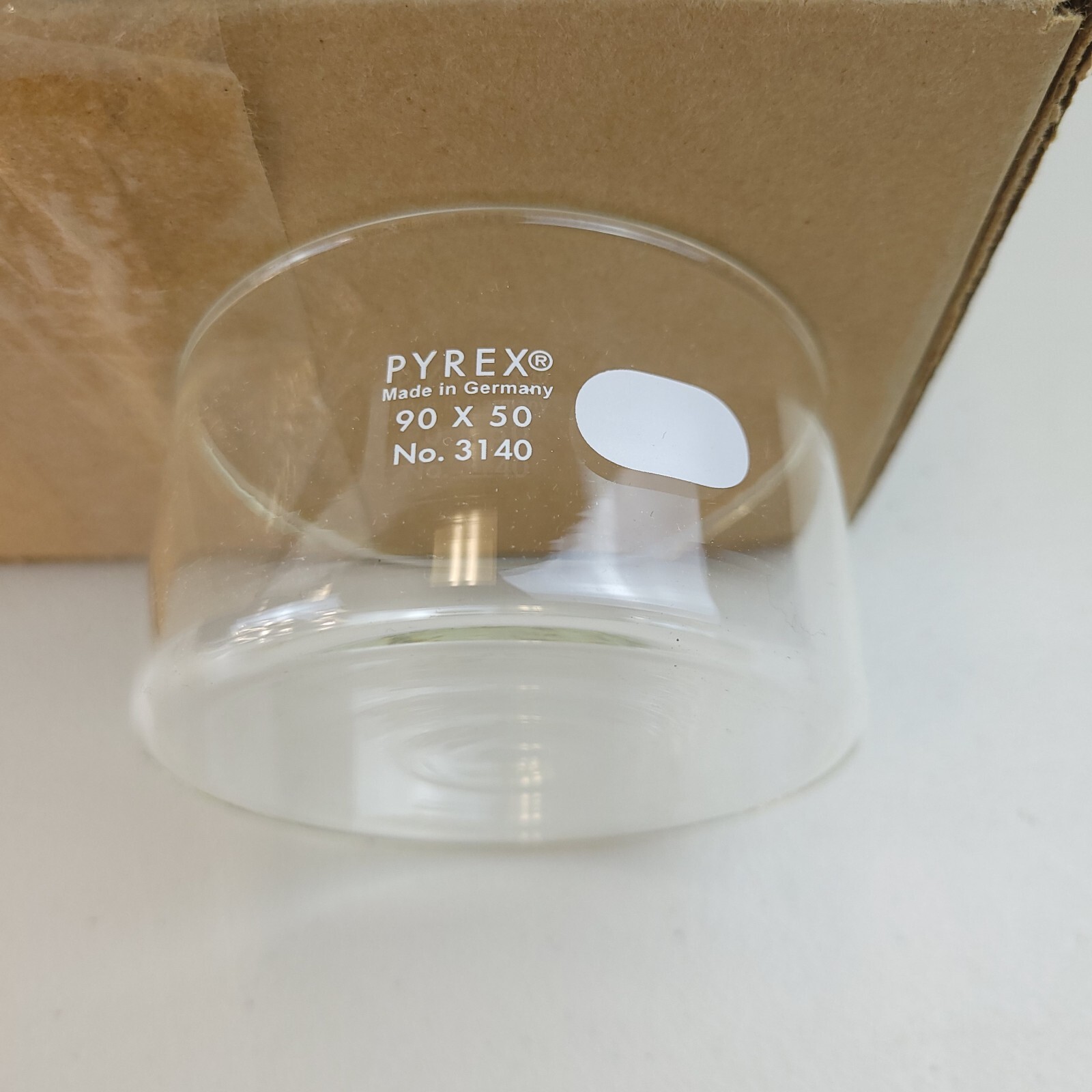 Pyrex 3140-90 Box of 6 270mL 7740 Glass Dish Crystallizing 90x50mm Corning