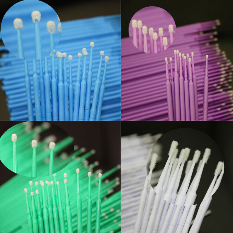 1000x Disposable Micro Applicator Eyelash Extension Brush Stick Dental Fine 2.0