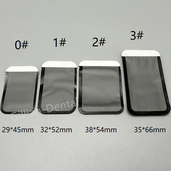 1Box Dental Barrier Envelopes Bags X ray Film Disposable Protective Pouch Cover