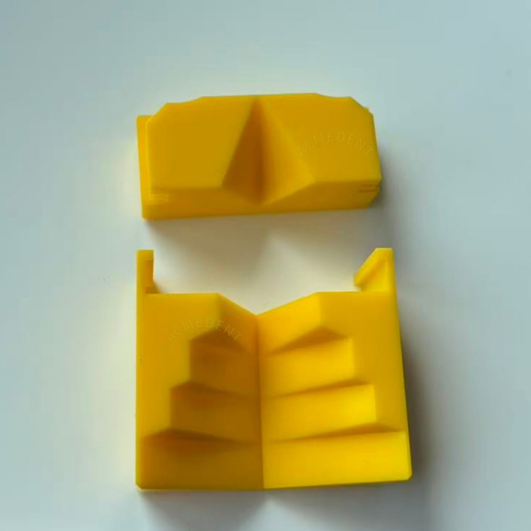 YELLOW 3PC Guidance Blocks Incisal Table Front Tooth Diagnostics Fit GMMA Dental