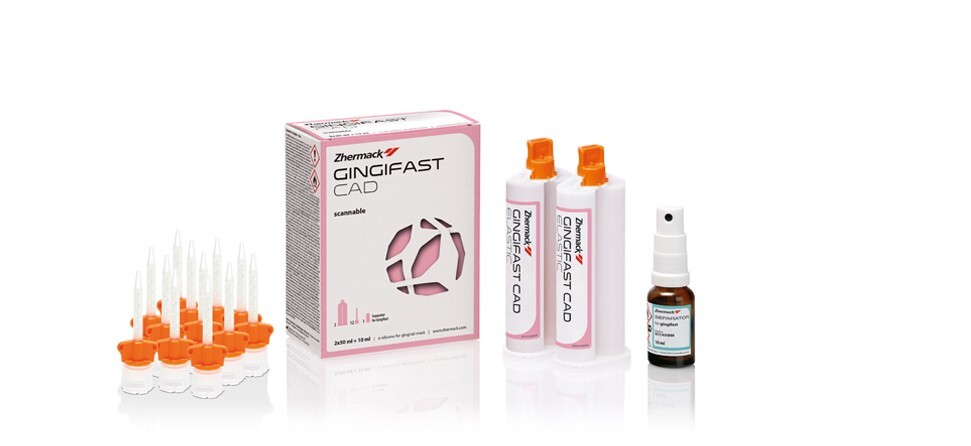 Gingifast CAD RIGID Kit – Zhermack – 2 x 50 ml