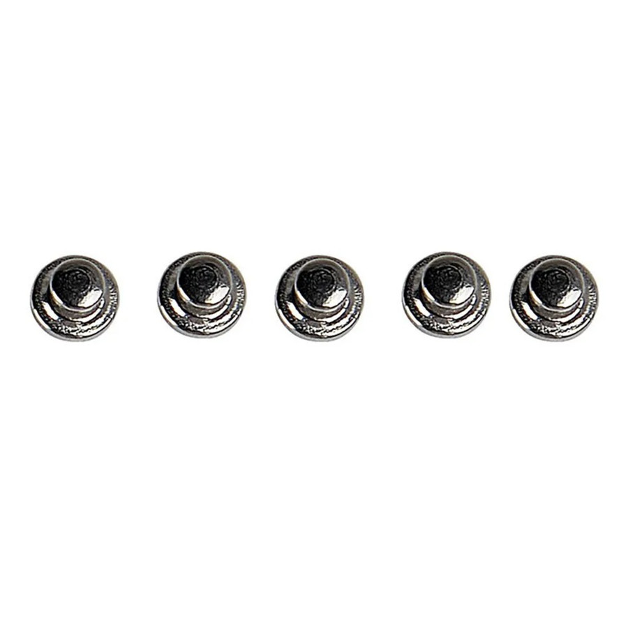 10pcs Silver Dental Orthodontic Lingual Buttons Bondable Metal Brackets – NEW