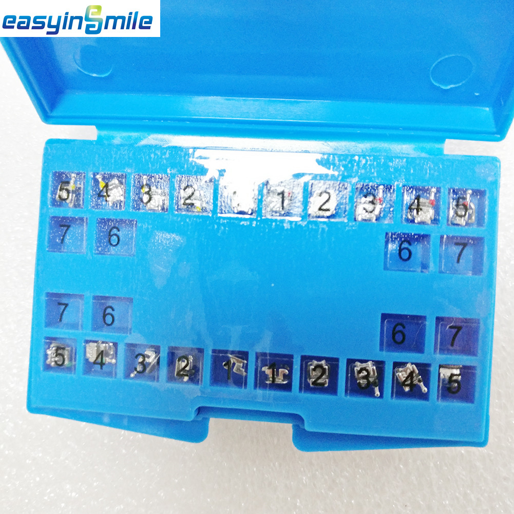 Dental Orthodontic Self-ligating Brackets Metal Braces ROTH/MBT 022 3/345Hook