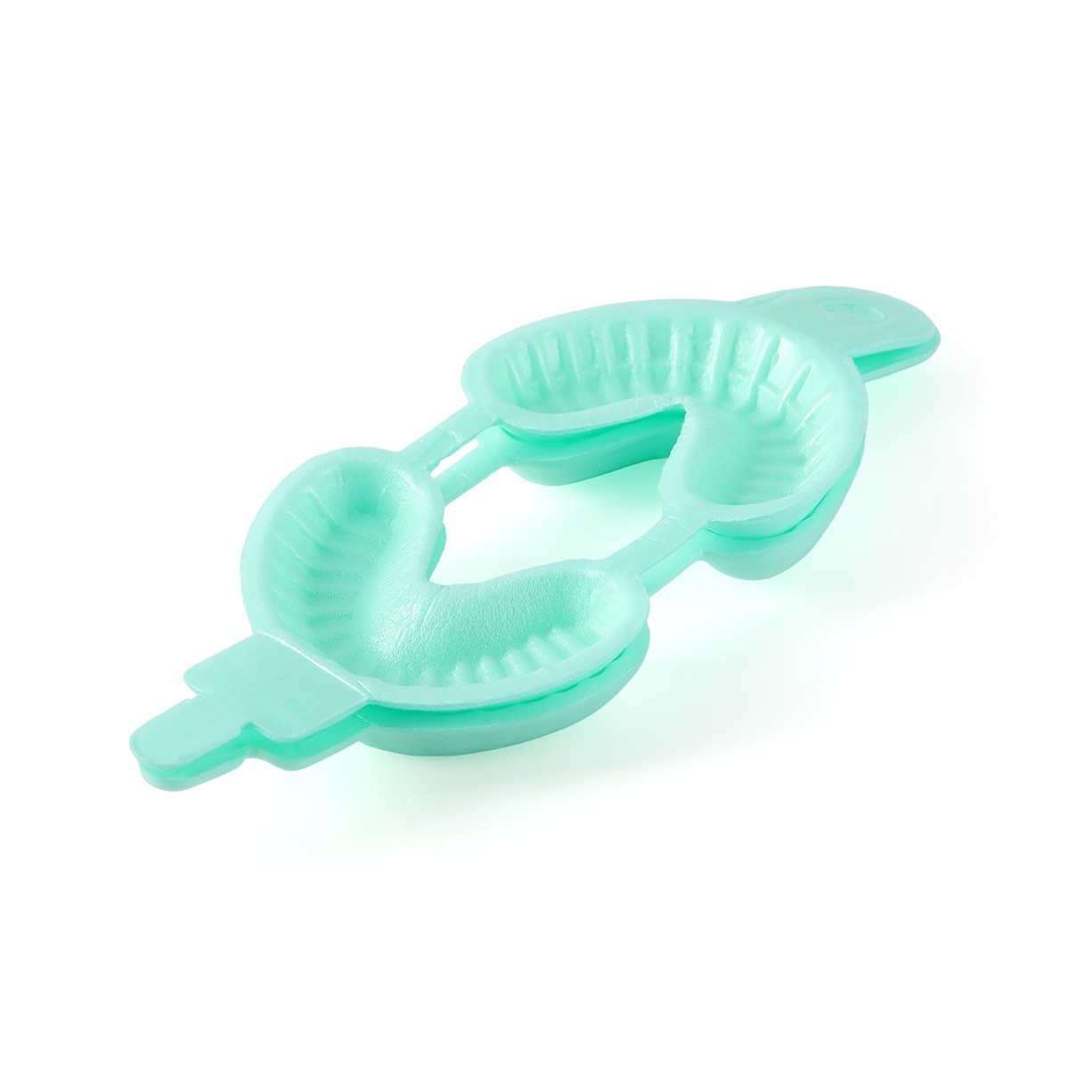 Bandejas desechables de flúor dental de doble arco para gel de espuma
