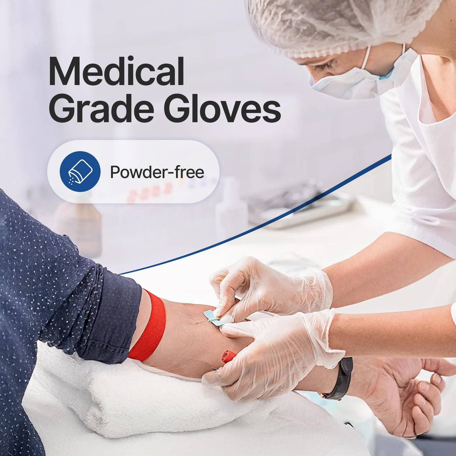 Schneider Clear Vinyl Exam Gloves, 4mil, XL 1000ct Case, LatexFree, Disposabl…