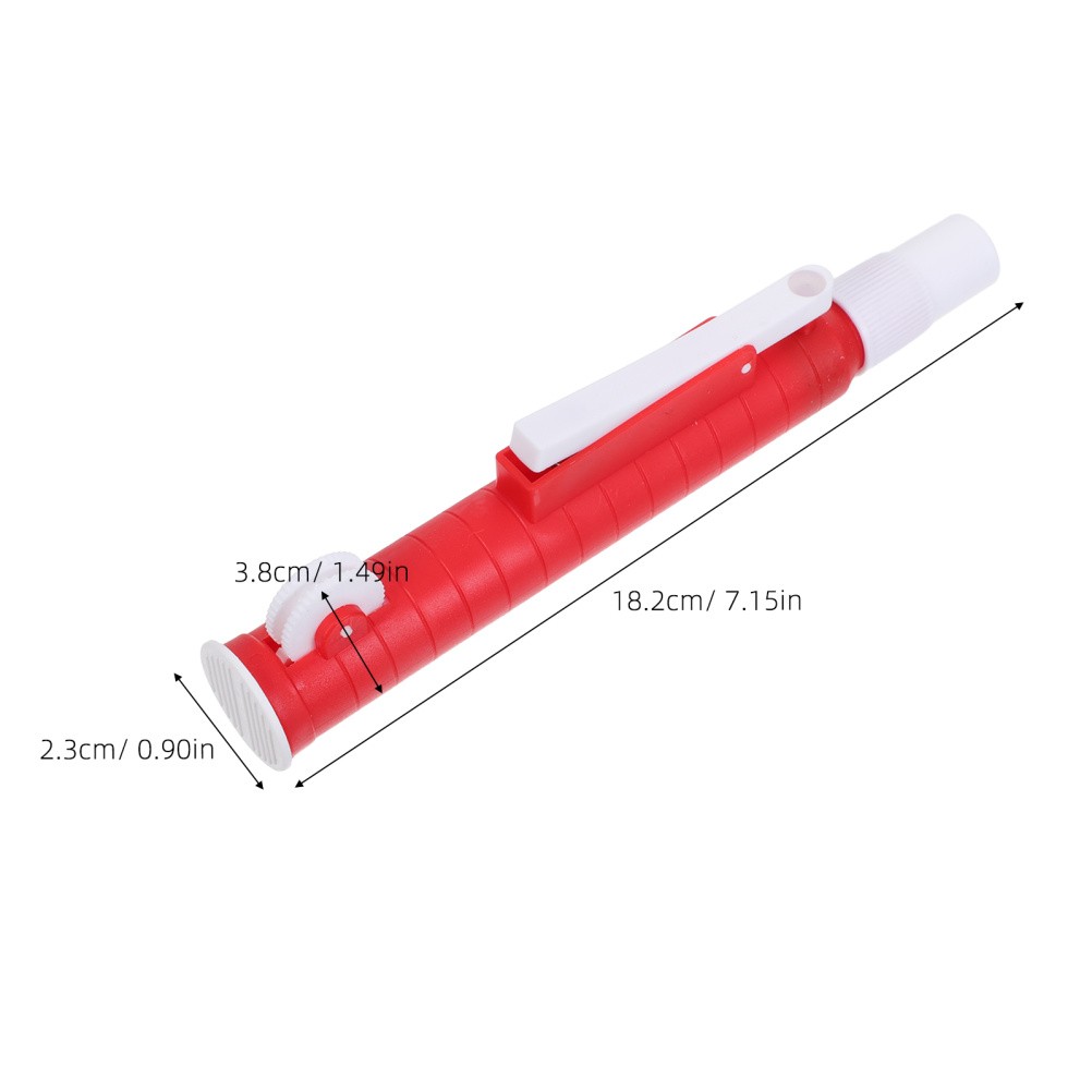 Laboratory Liquid Dispenser Micropipette Volume Plastic Sample 10mL