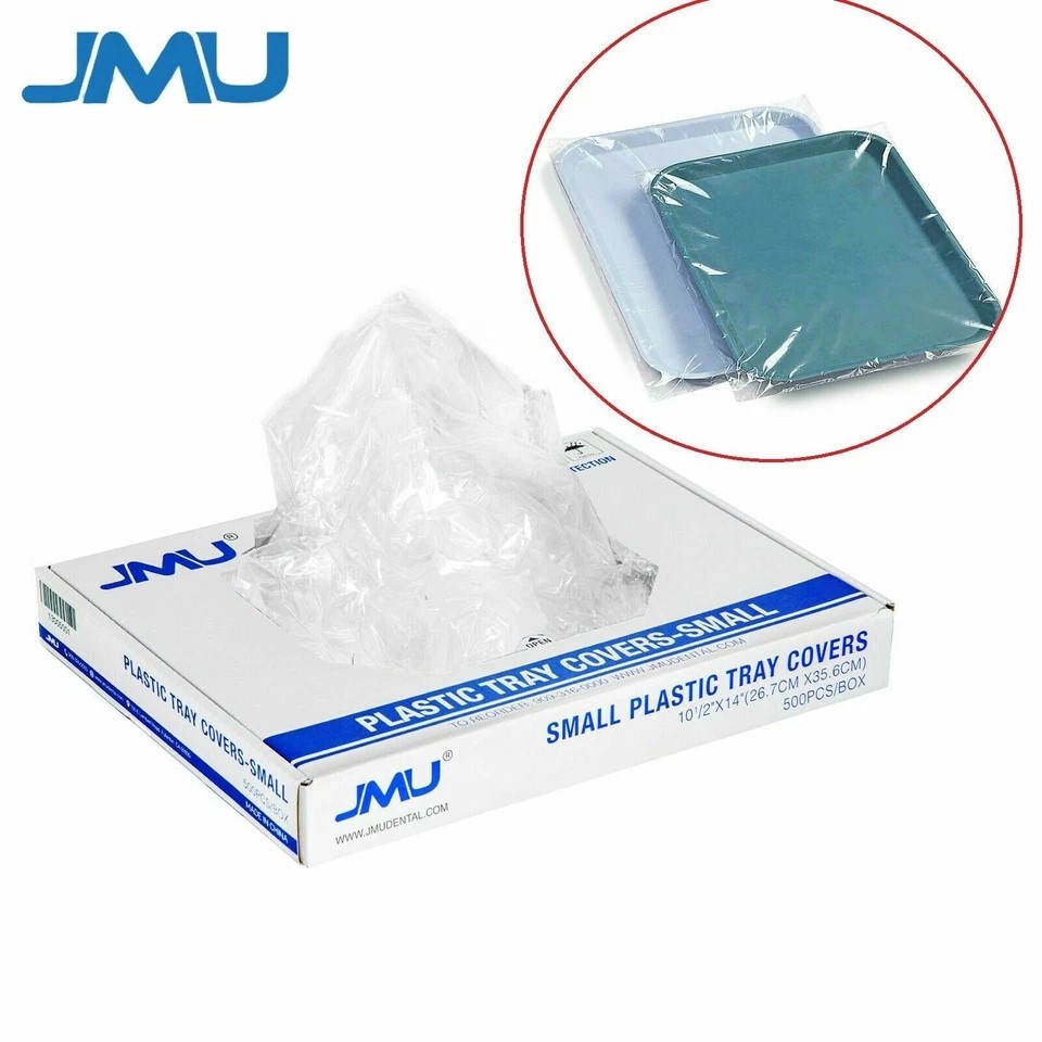 Dental Disposable Half Full Chair Sleeves Clear Plastic Plastic Tray Cover