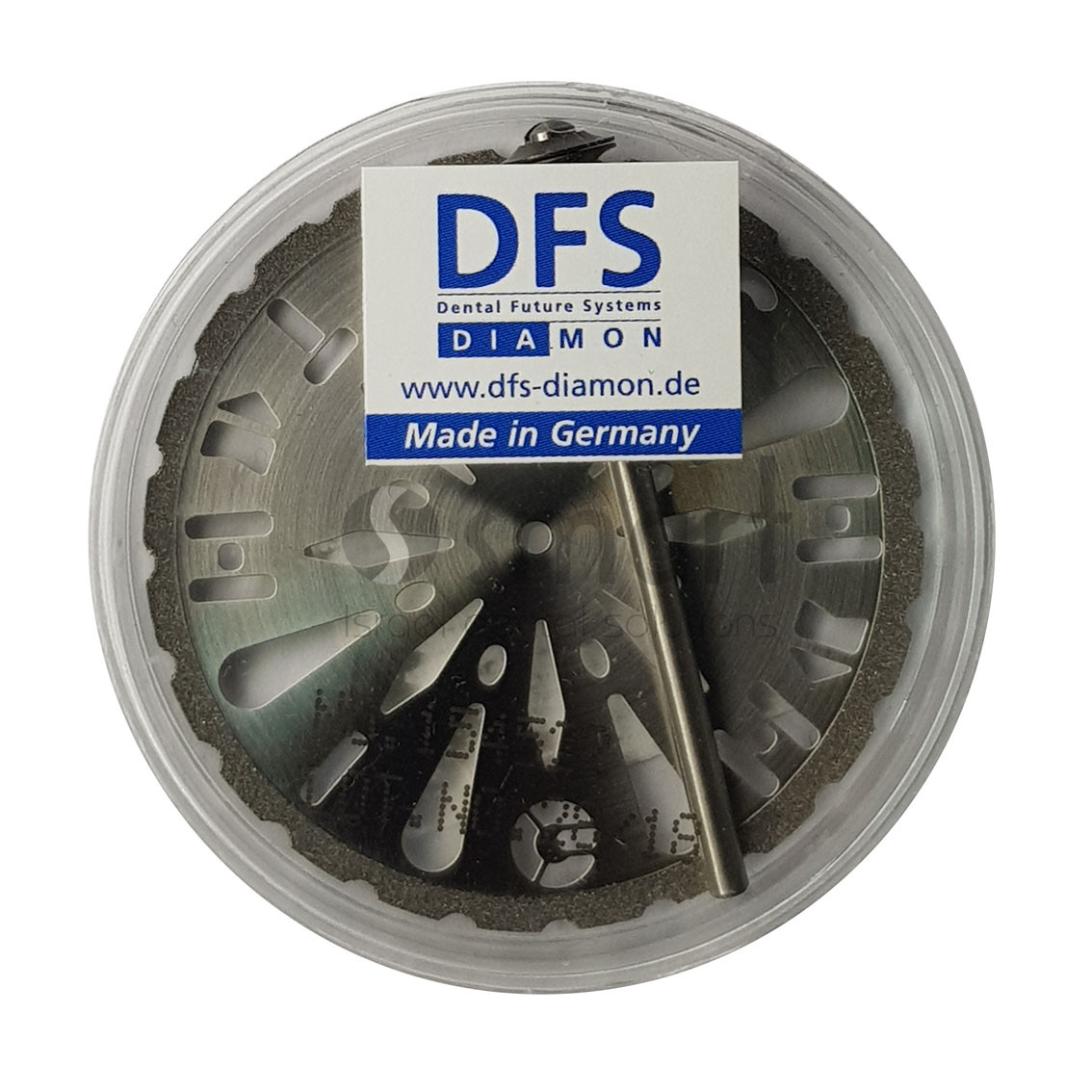 Dental Lab HIGH TECH DFS Diamon Plaster stone cutting disc 45×0.26 mm Germany