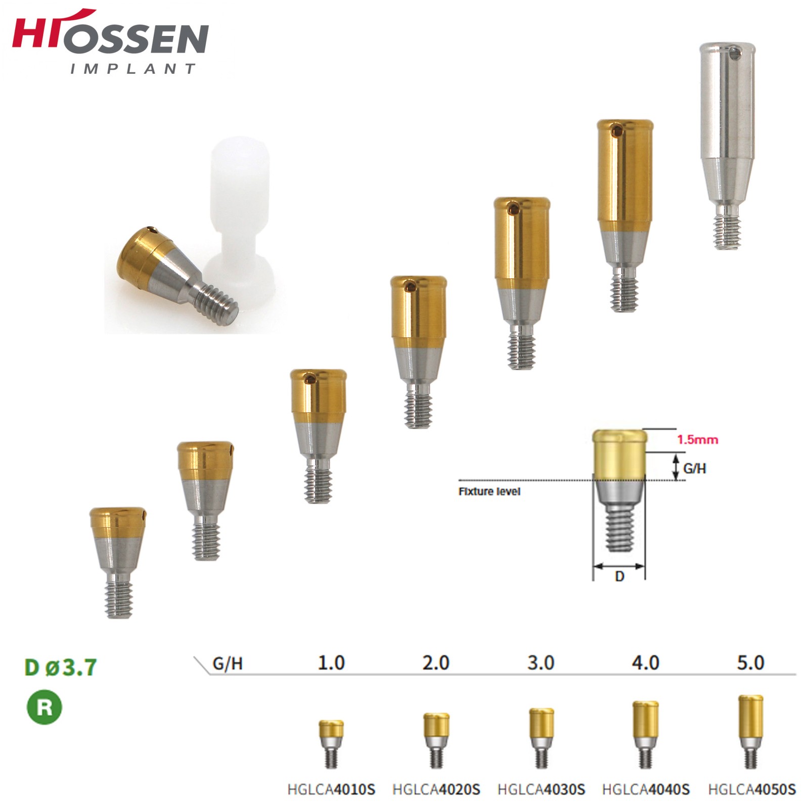 US Dental Locator Overdenture Abutment & Accessories Compatible Multiple Implant