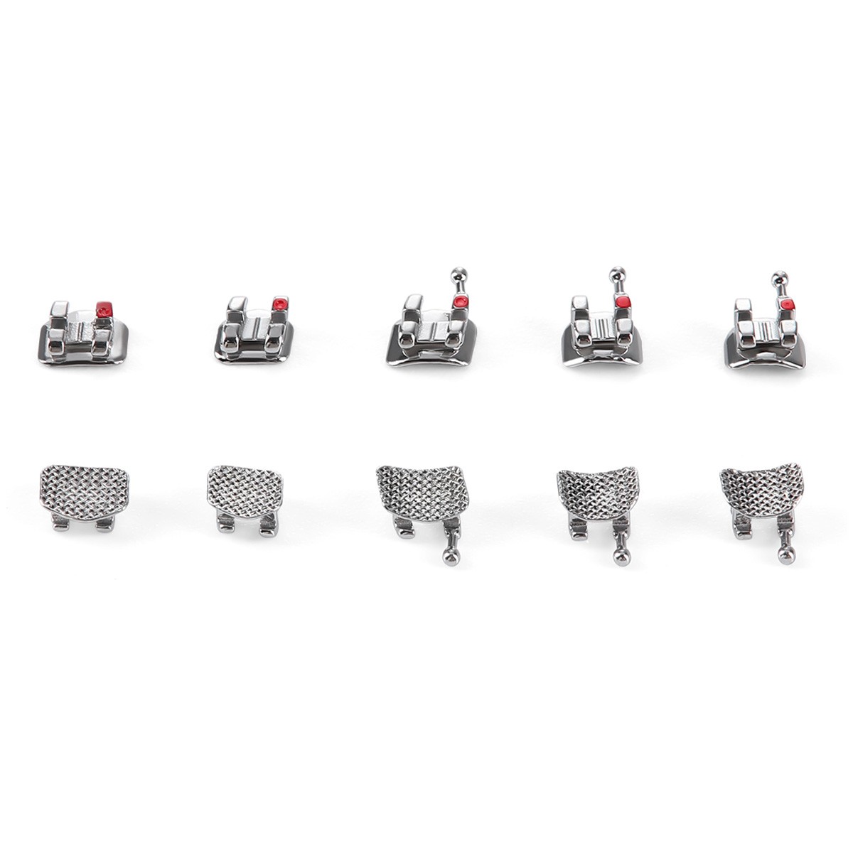 10 Packs AZ Dental Orthodontic Brackets Braces Mini Roth 0.022 3hook 20Pcs/Pack